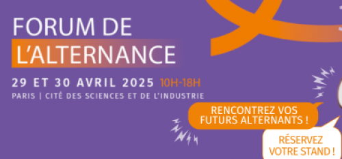 Forum alternance CCI Paris - IdF : 29 et 30 avril 2025 à la Cité des Sciences et de l'Industrie