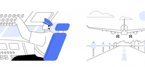 visite de l'aéroport à but emploi